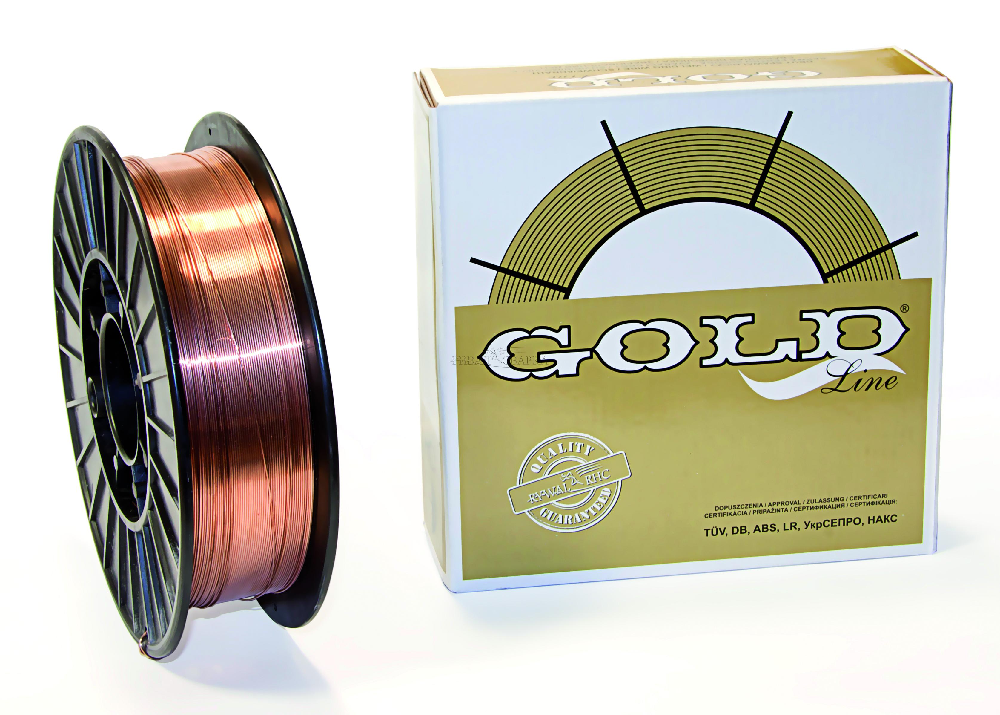 Проволока GOLD G3Si1 ф 1,0 (К300)
