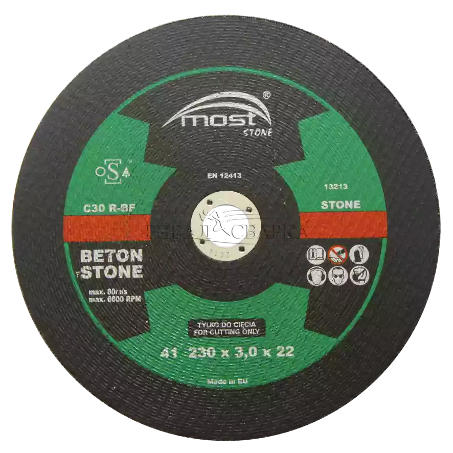 Отрезной диск MOST STONE плоский тип 41