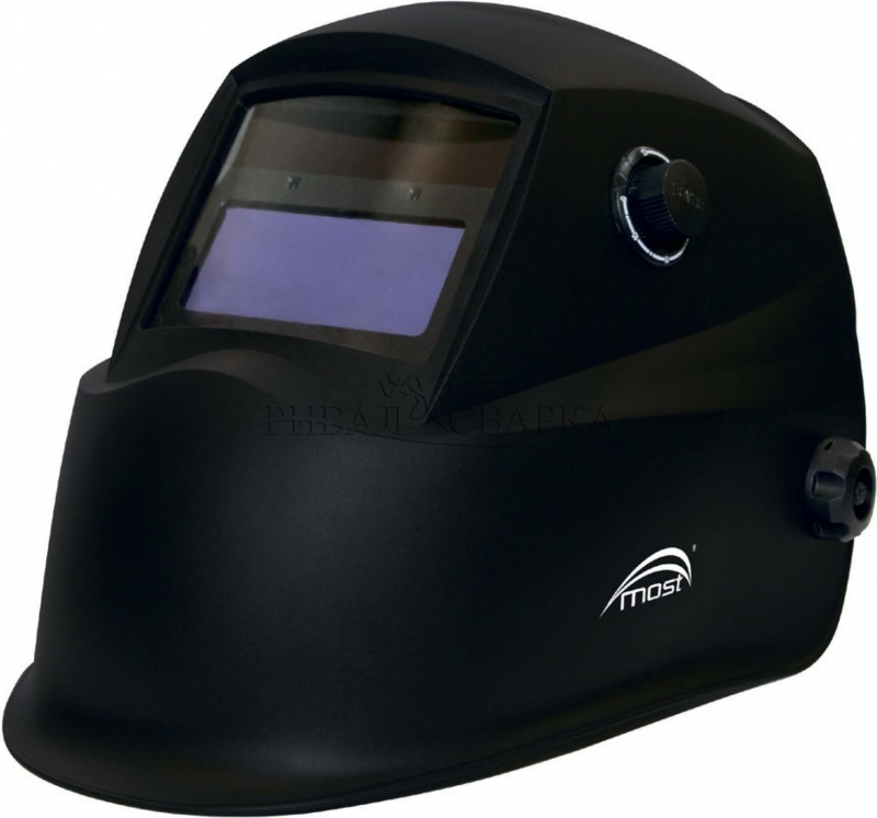 Сварочная маска MOST NOVA 400S (Black, Blue, Red) с автоматическим светофильтром АСФ (хамелеон) Hobby